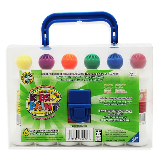 Crafty Dab&#xAE; Scented Paint Markers, 6ct.